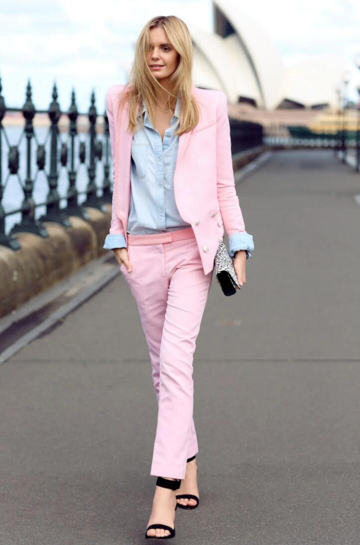 cool pink Pantsuit for women