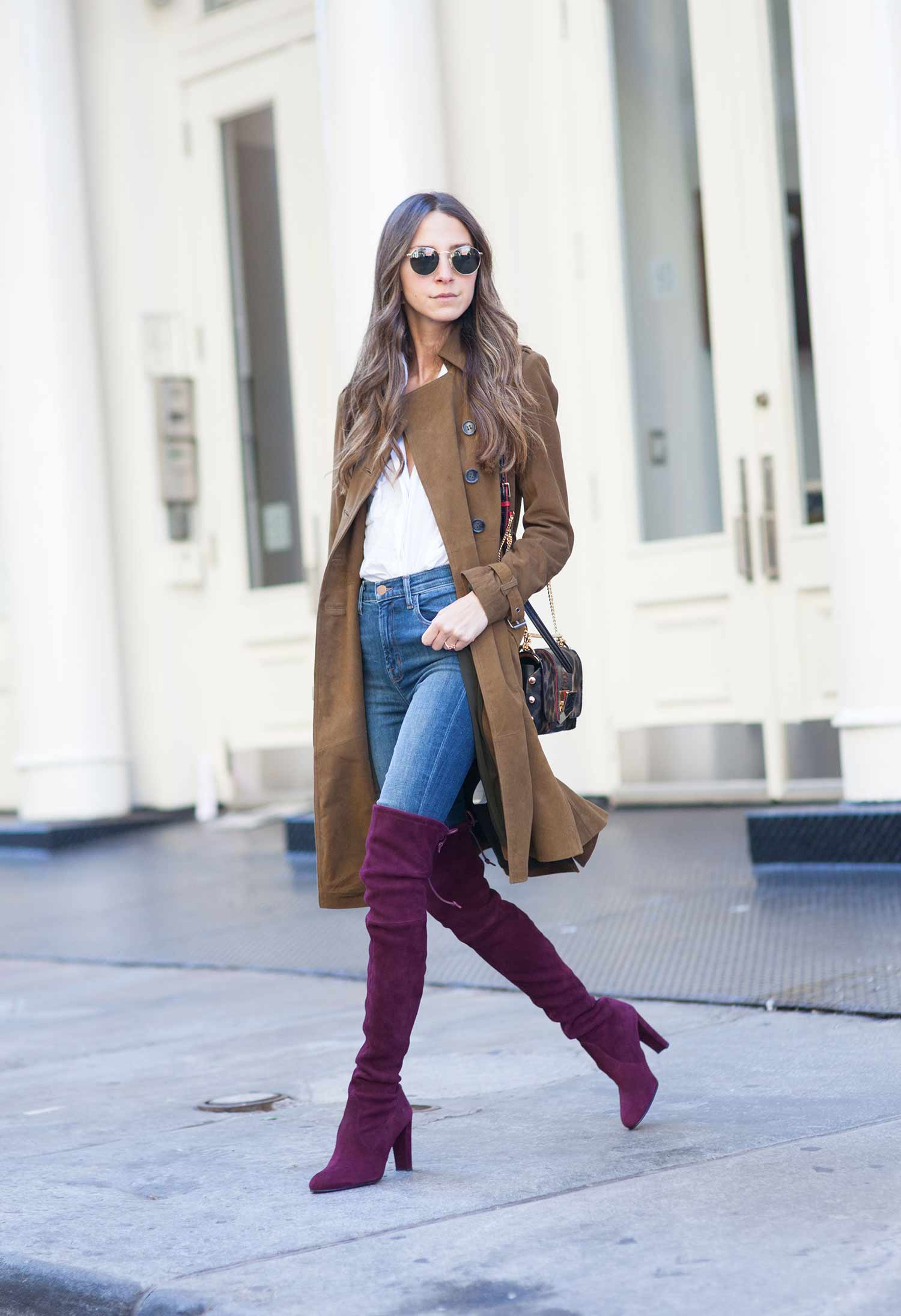 knee high boots street styles How to Wear Long Boots: 70 Outfit Ideas with Long Boots