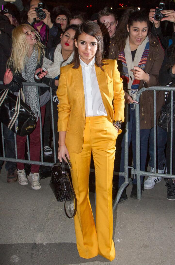 Women's Pantsuits: The Ultimate Guide on How To Wear One! 3 yellow Pantsuit for women