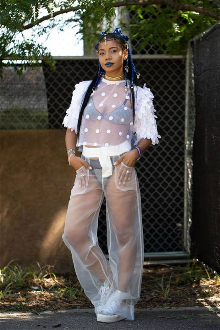 Afropunk street fashion outfit ideas for black women 1