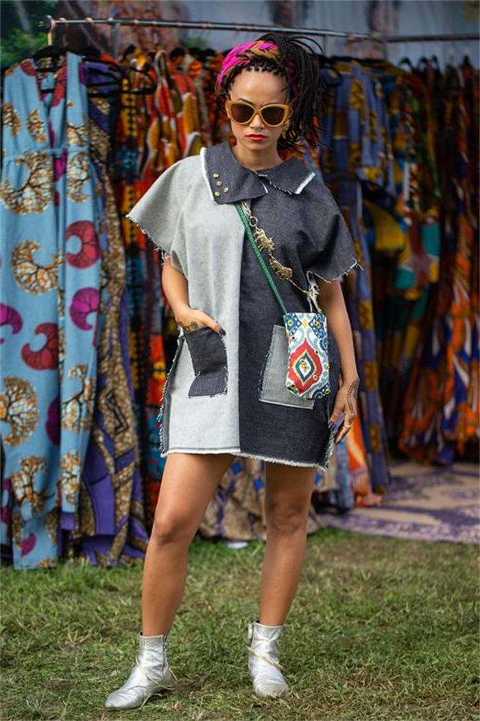 Afropunk street fashion outfit ideas for black women 17