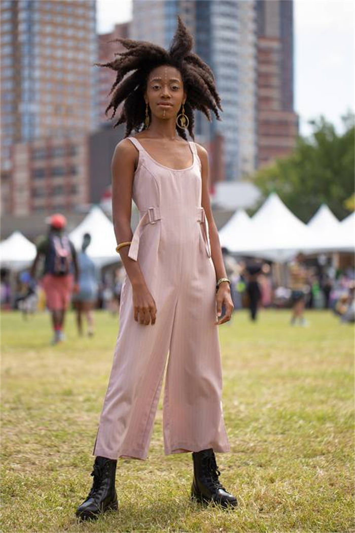Afropunk street fashion outfit ideas for black women 18