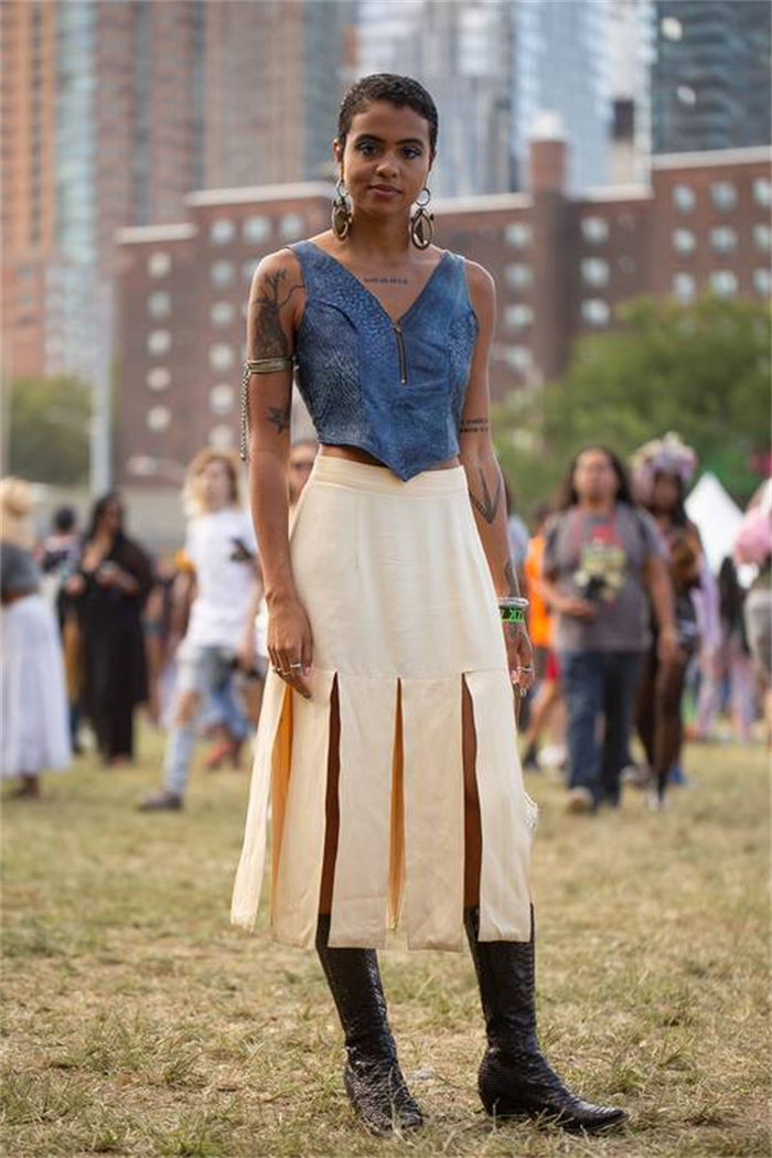 Afropunk street fashion outfit ideas for black women 3