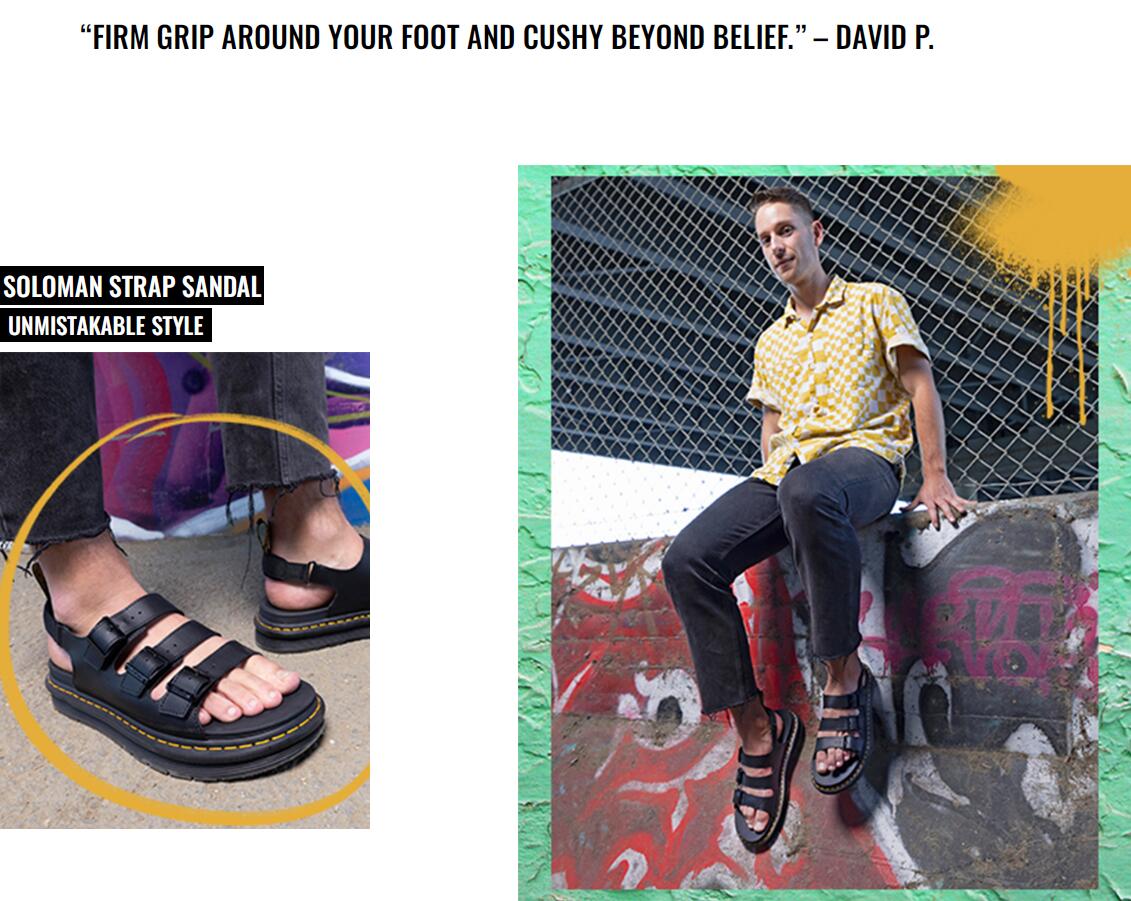 HOW TO wear MENS Doc Martens SANDALS