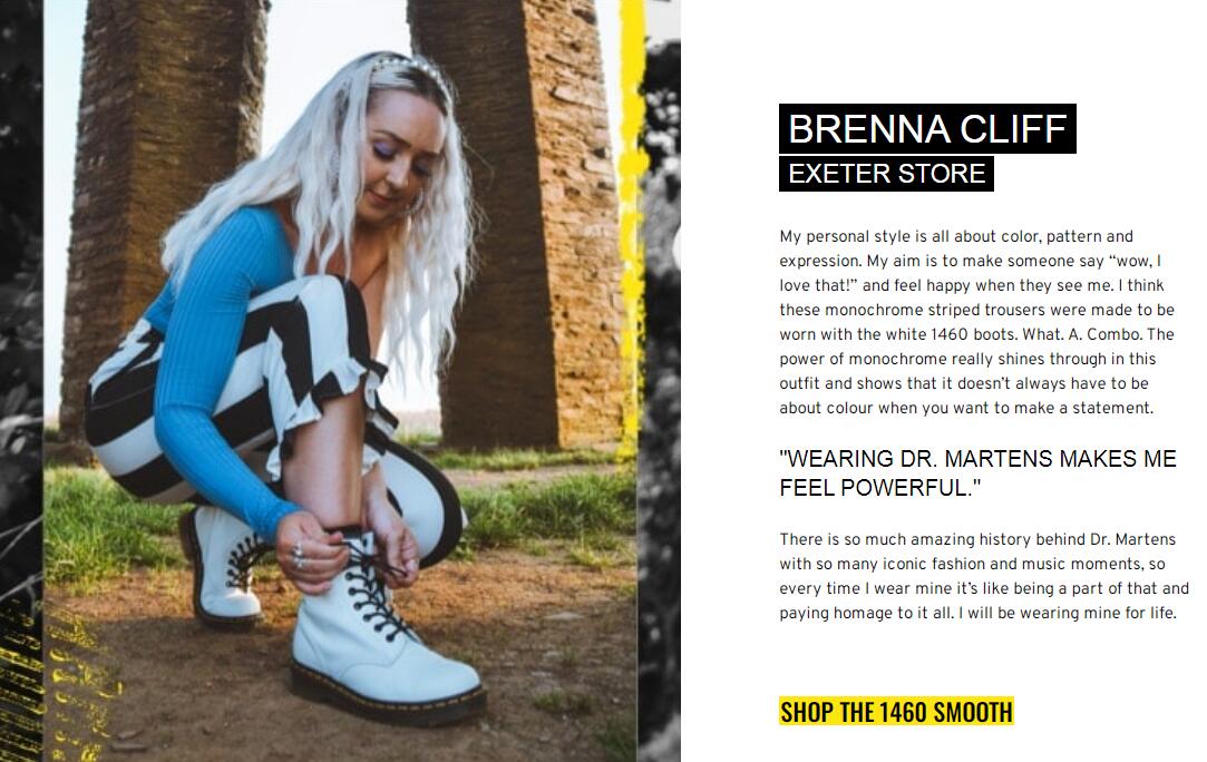 WAYS TO WEAR WHITE DR. MARTENS for women