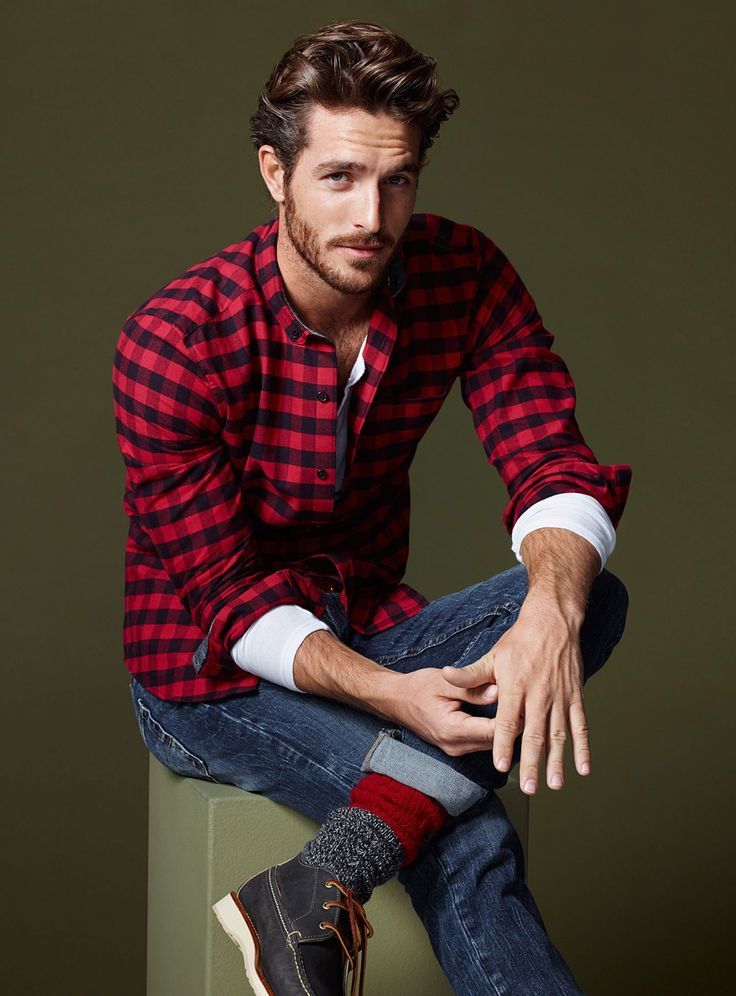 all-Americans mens casual outfits lumberjack style