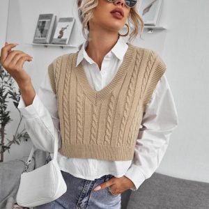 celeb sweater vest