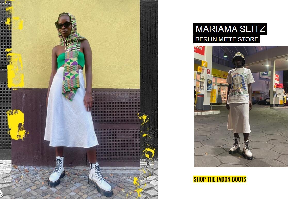 how TO WEAR WHITE DR. MARTENS