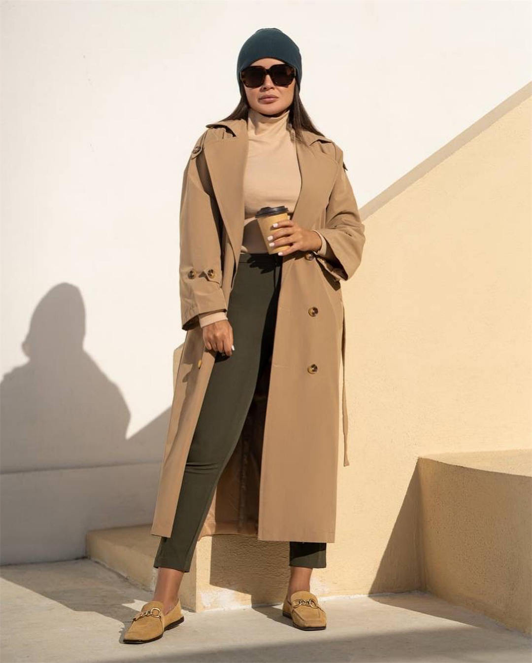 Trench Coat outfit ideas for women 64