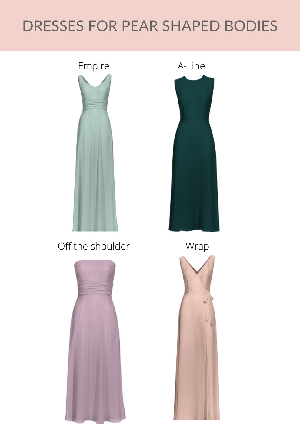 Dresses for the Pear Shaped Body