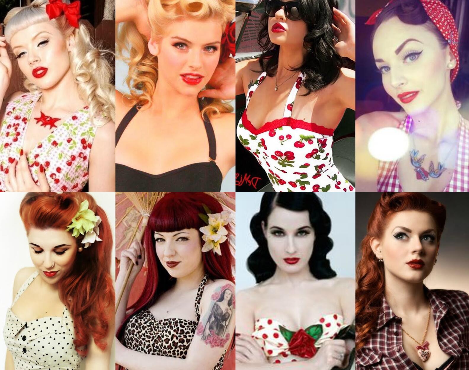 pin up style women