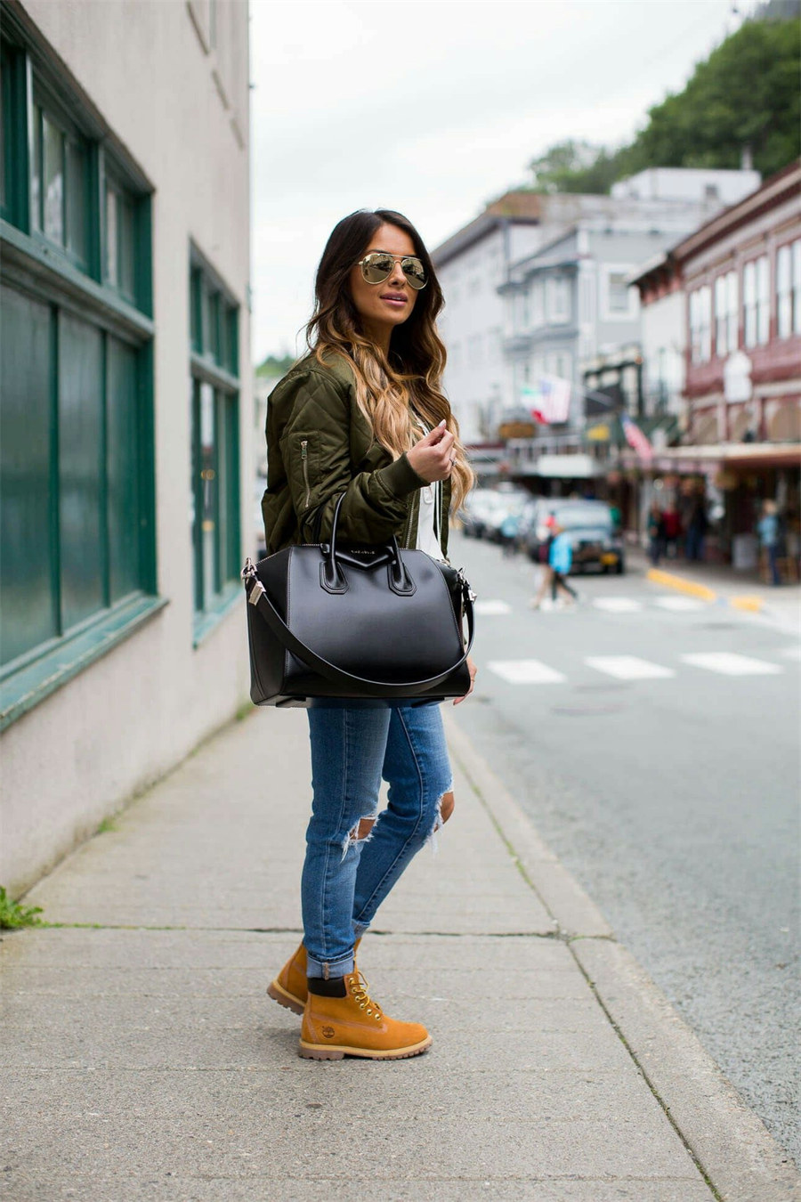 Timberlands boot outfit ideas 26