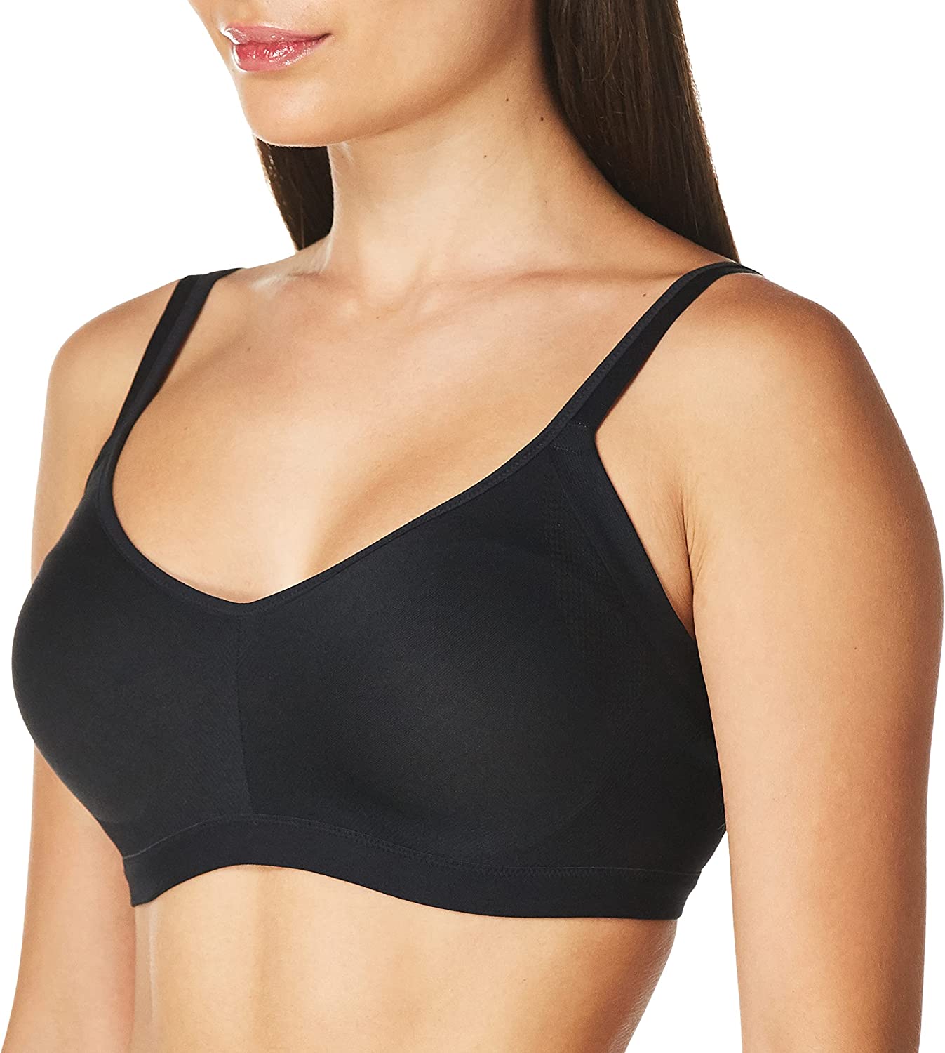 Warners Womens Easy Does It Underarm Smoothing with Seamless Stretch Wireless Lightly Lined Comfort Bra