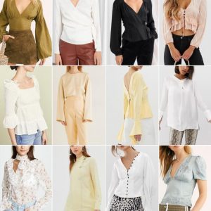 Types of Blouses for women