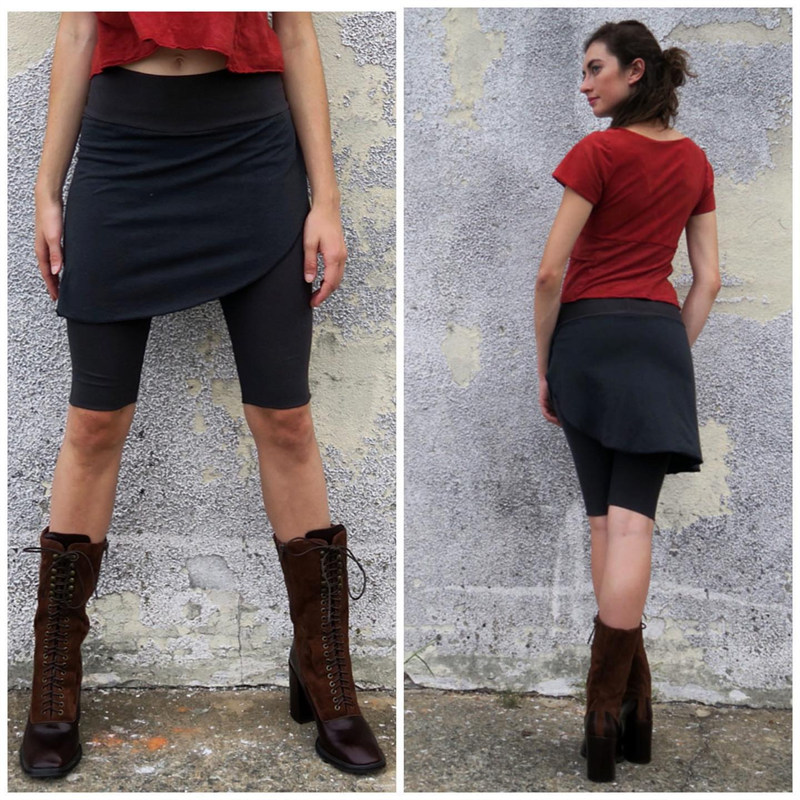 Vivance Active Leggings With Attached Skirt | Curvissa-chantamquoc.vn