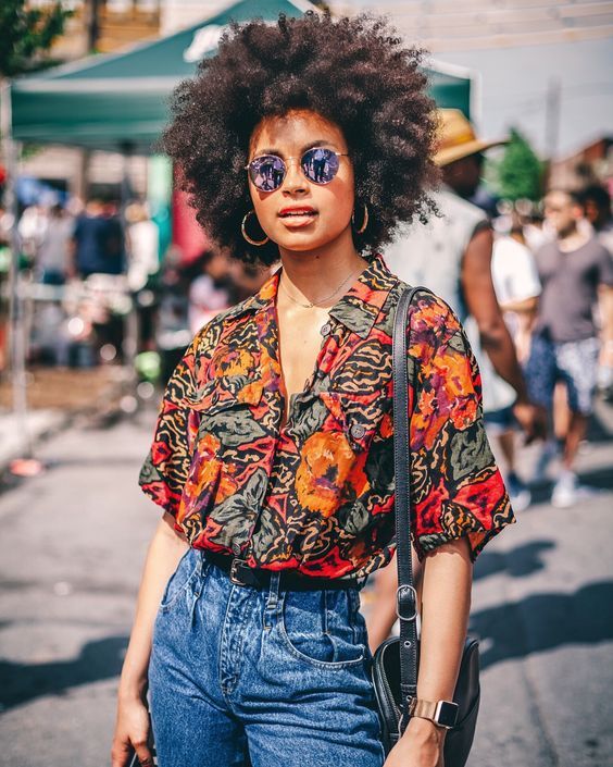 Afro Retro Fashion Style for women