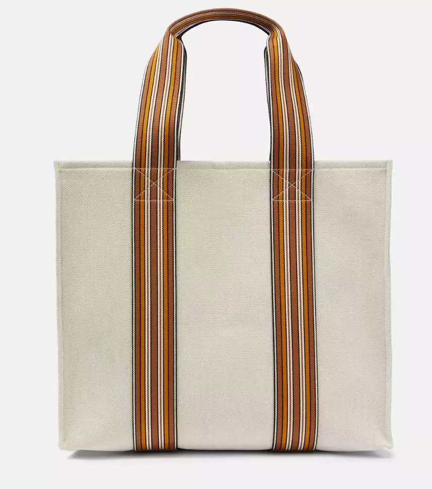 Loro Piana the Suitcase Stripe Totes