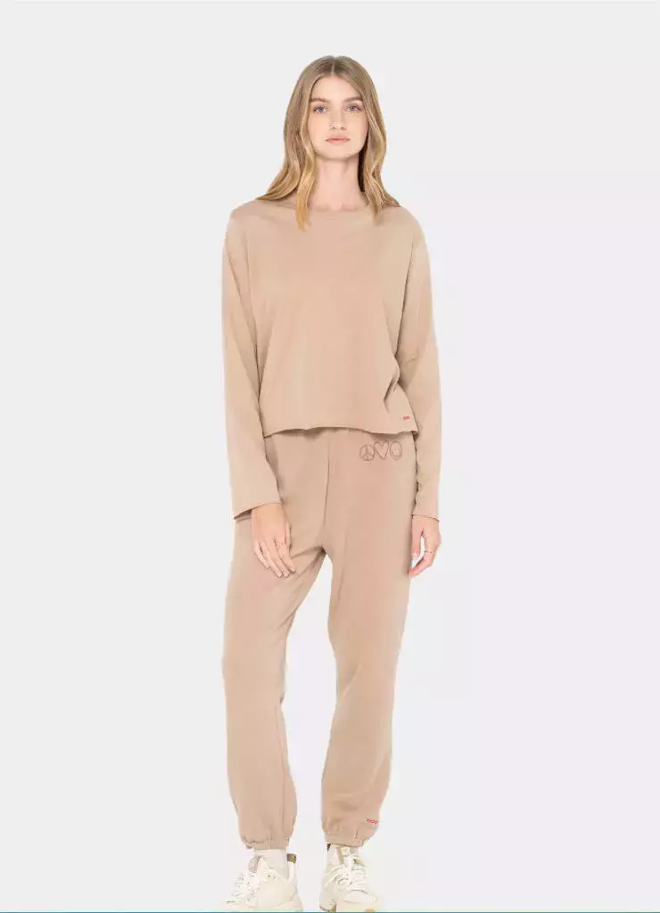 Peace Love World Core Jogger Pant