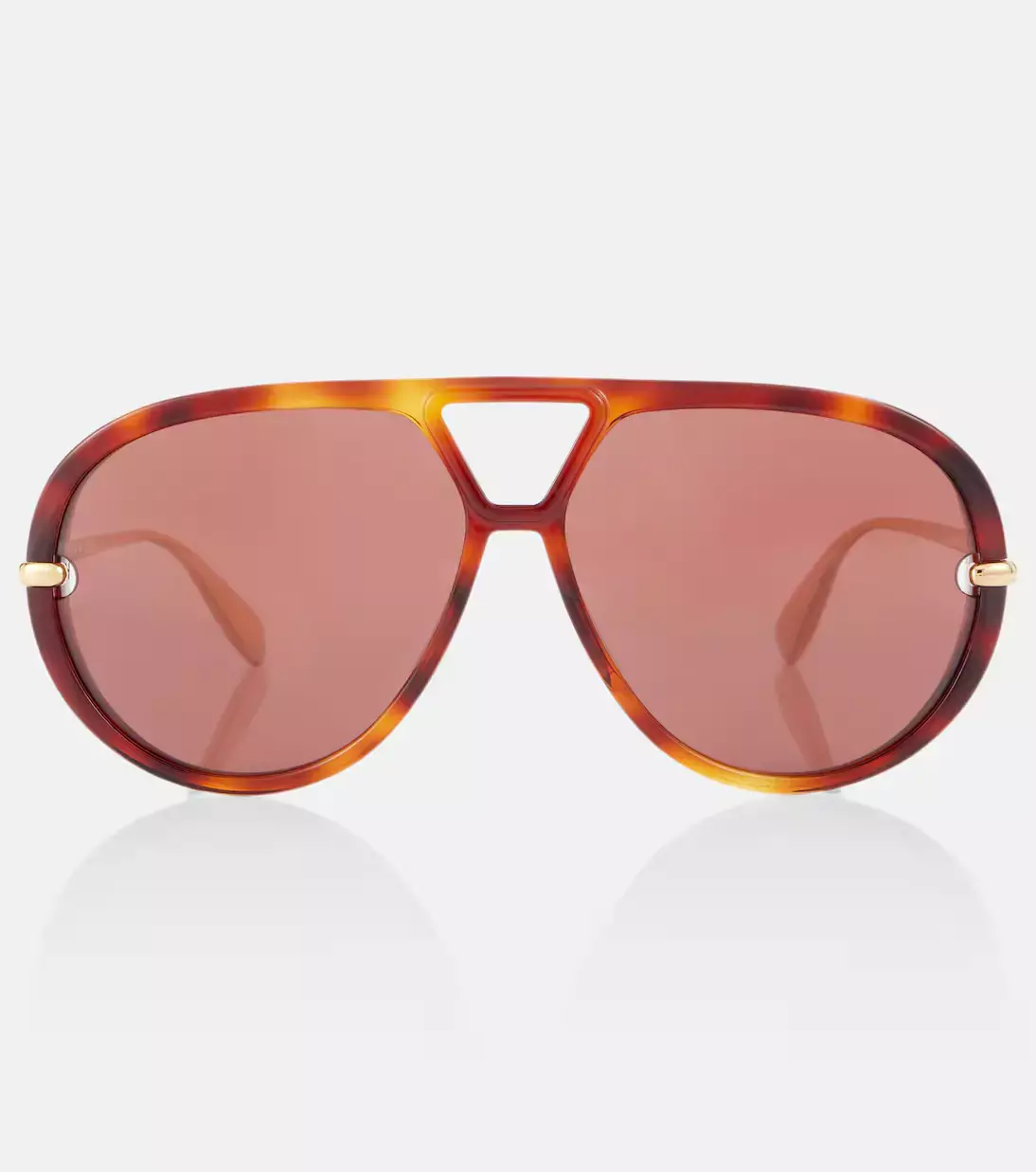 Bottega Veneta Drop Aviator Sunglasses