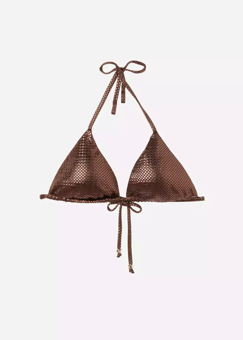 Calzeodnia Triangle Swimsuit Top Light Reflections
