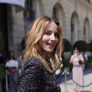 Dianna Agron At Chanel Fashion Show In Paris