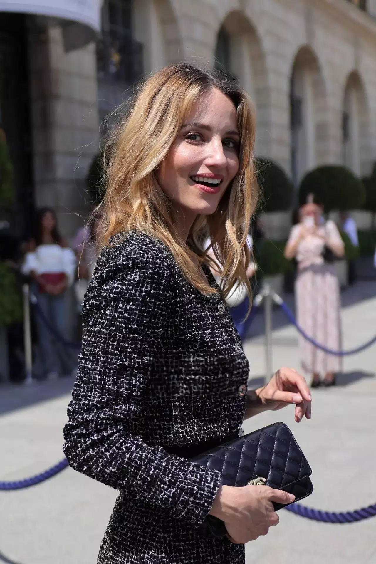 Dianna Agron At Chanel Fashion Show In Paris