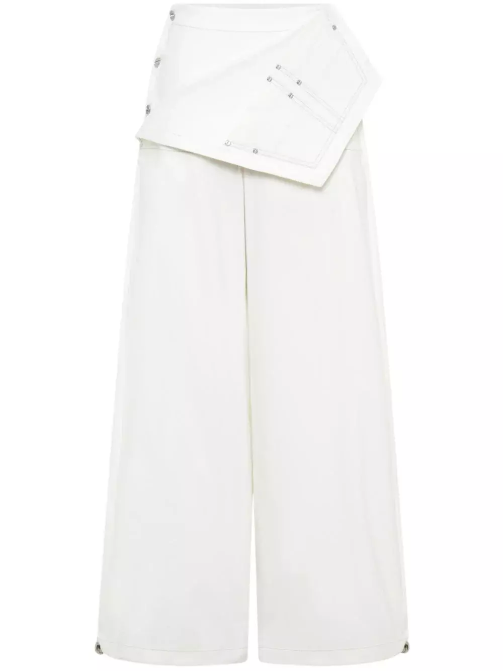 Dion Lee Foldover Parachute Wide Leg Trousers