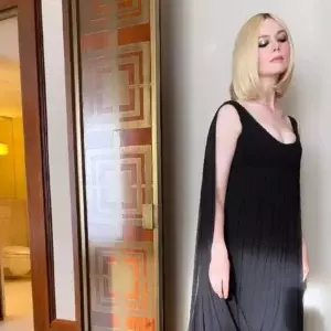 Elle Fanning Dazzles at Cartier Event in Alexander McQueen 2