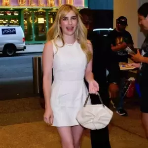 Emma Roberts Elegant New York City Stroll