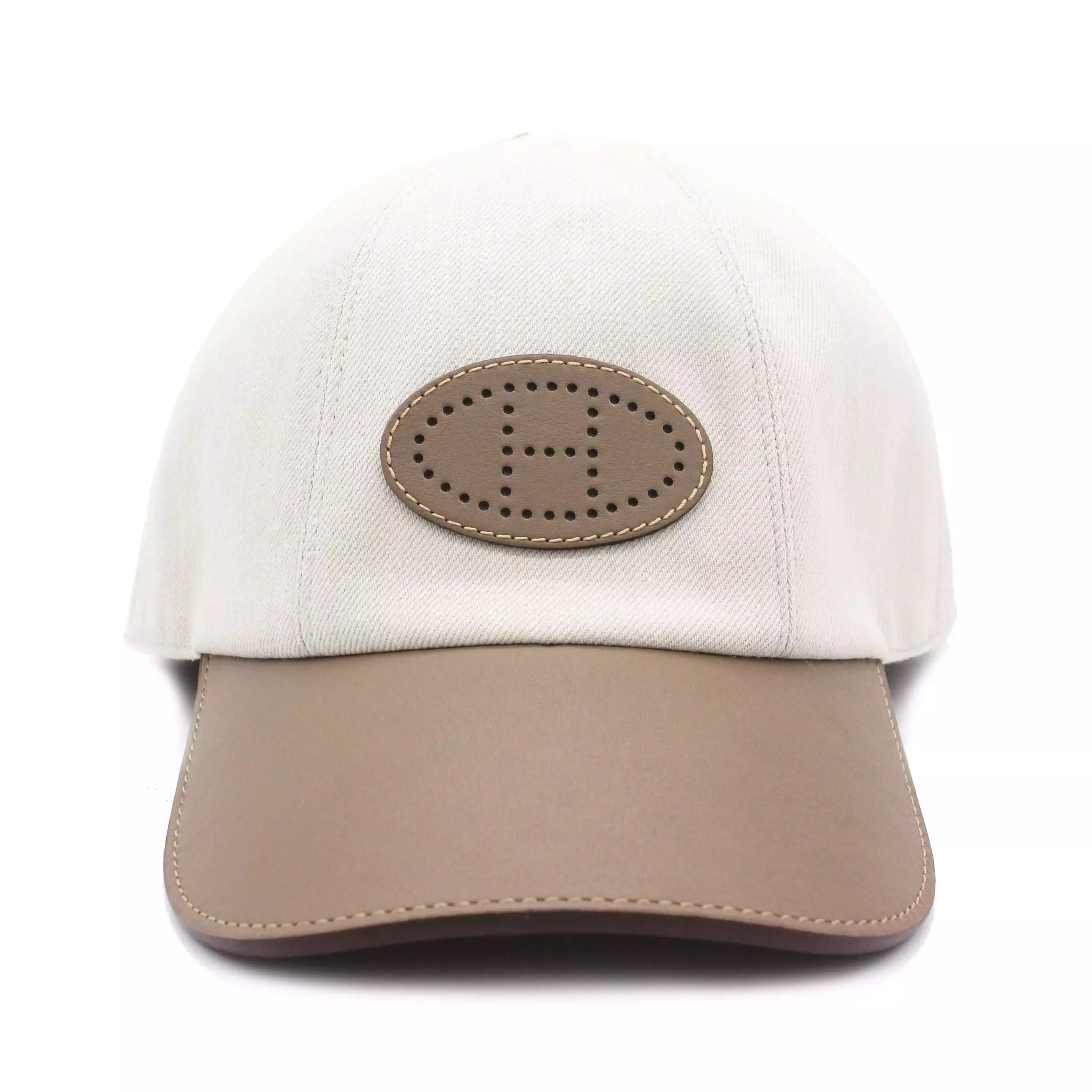 Hermes Casquette Femme Sevres Denim Etoupe Hat