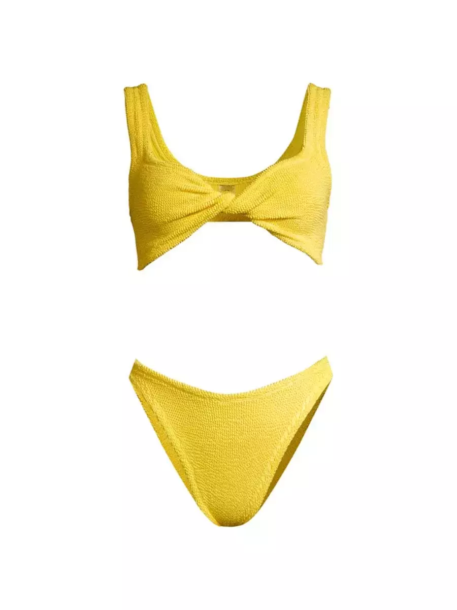 Hunza G Juno Twisted Two Piece Bikini Set