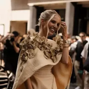 Leonie Hanne Stuns In Stephane Rolland Couture Look