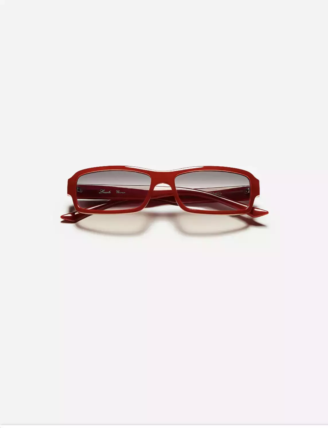 Lexxola Cindy Sunglasses in Ruby and Grey