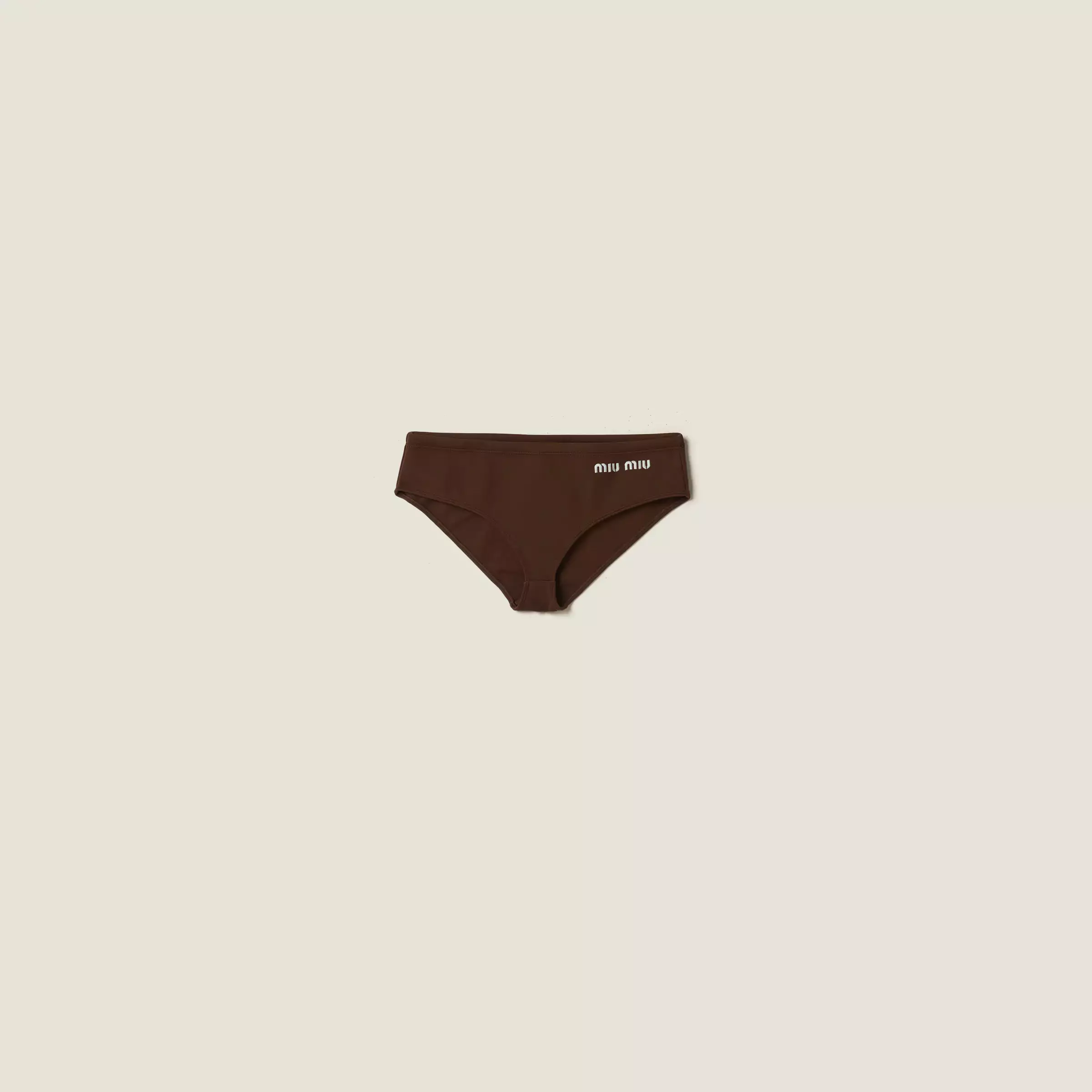 Miu Miu Logo Bikini Bottoms
