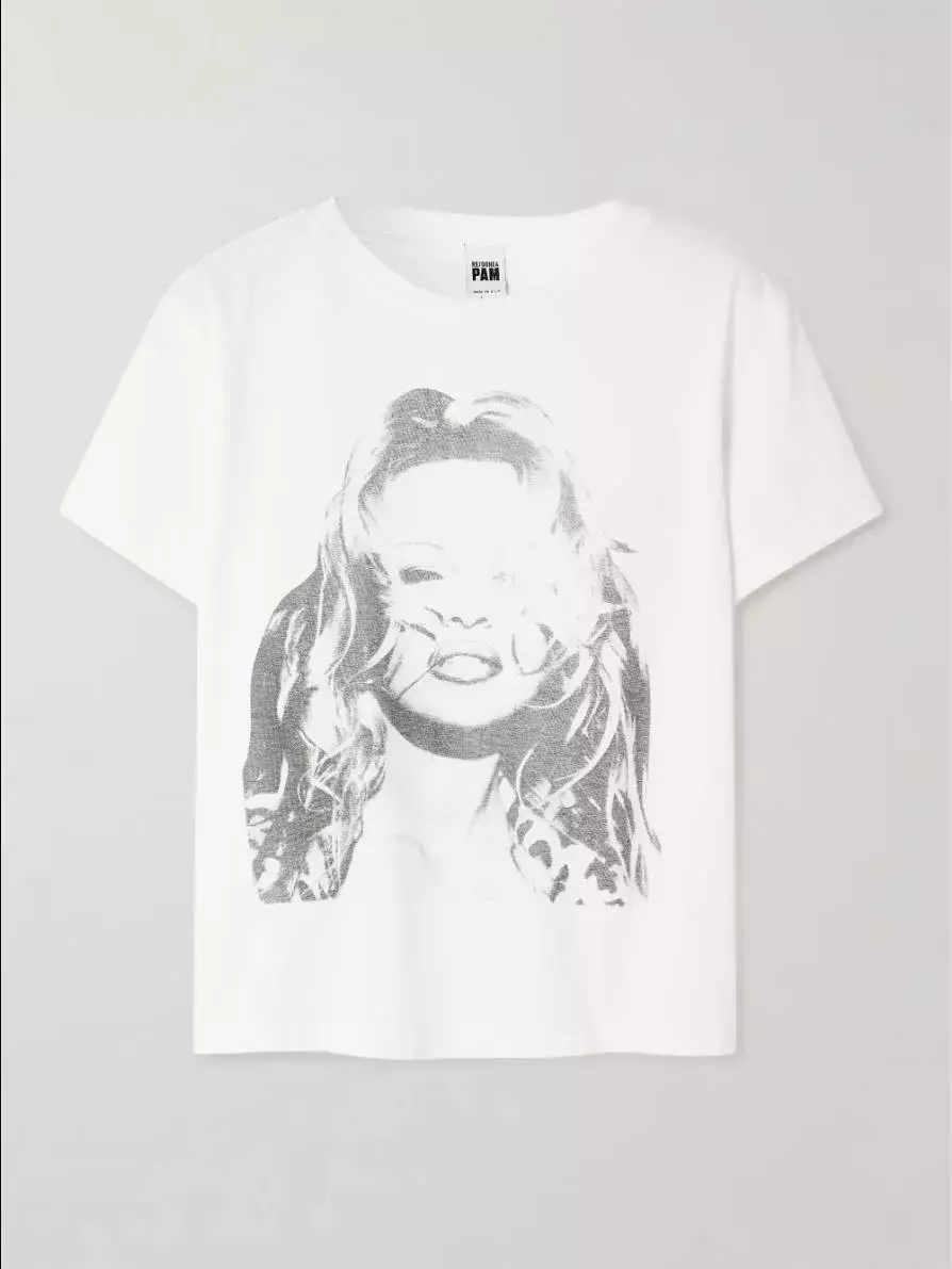 Redone Redone Pam Classic Crewneck Pam T Shirt
