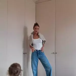 Rosie Huntington Whiteley Rocks Anine Bing