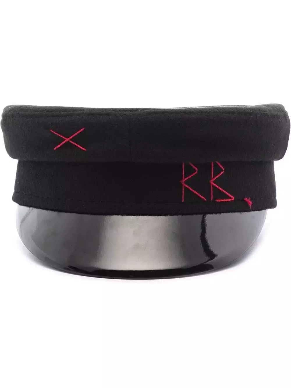 Ruslan Baginskiy embroidered monogram baker boy hat