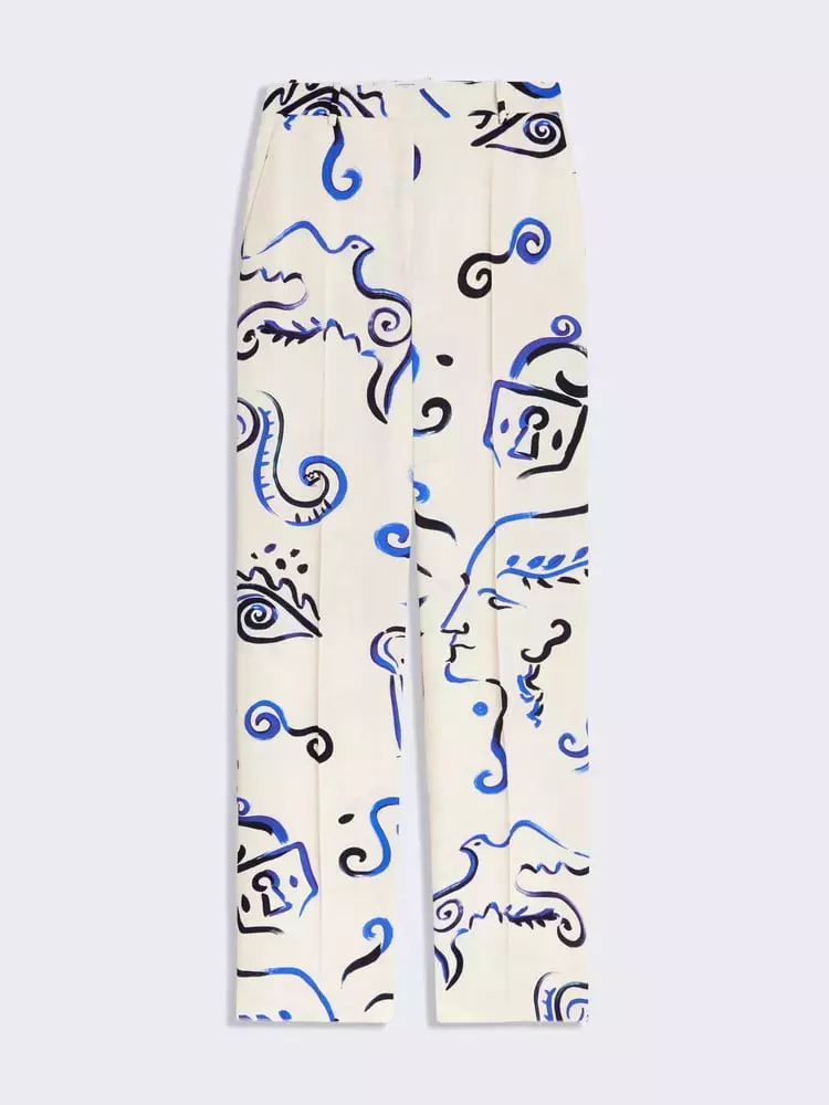 Schiaparelli Boyfit Sketch Pants