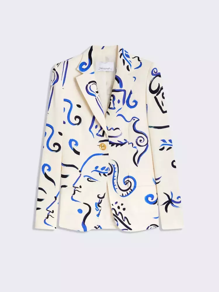 Schiaparelli Sketches Tailored Jacket