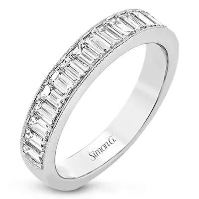 Simon G Simon Set Fashion Ring Ink Gold With Diamonds
