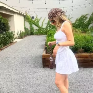 Sizzling Summer Style Rocking the Mini Dress with a Chic Animal Print Twist