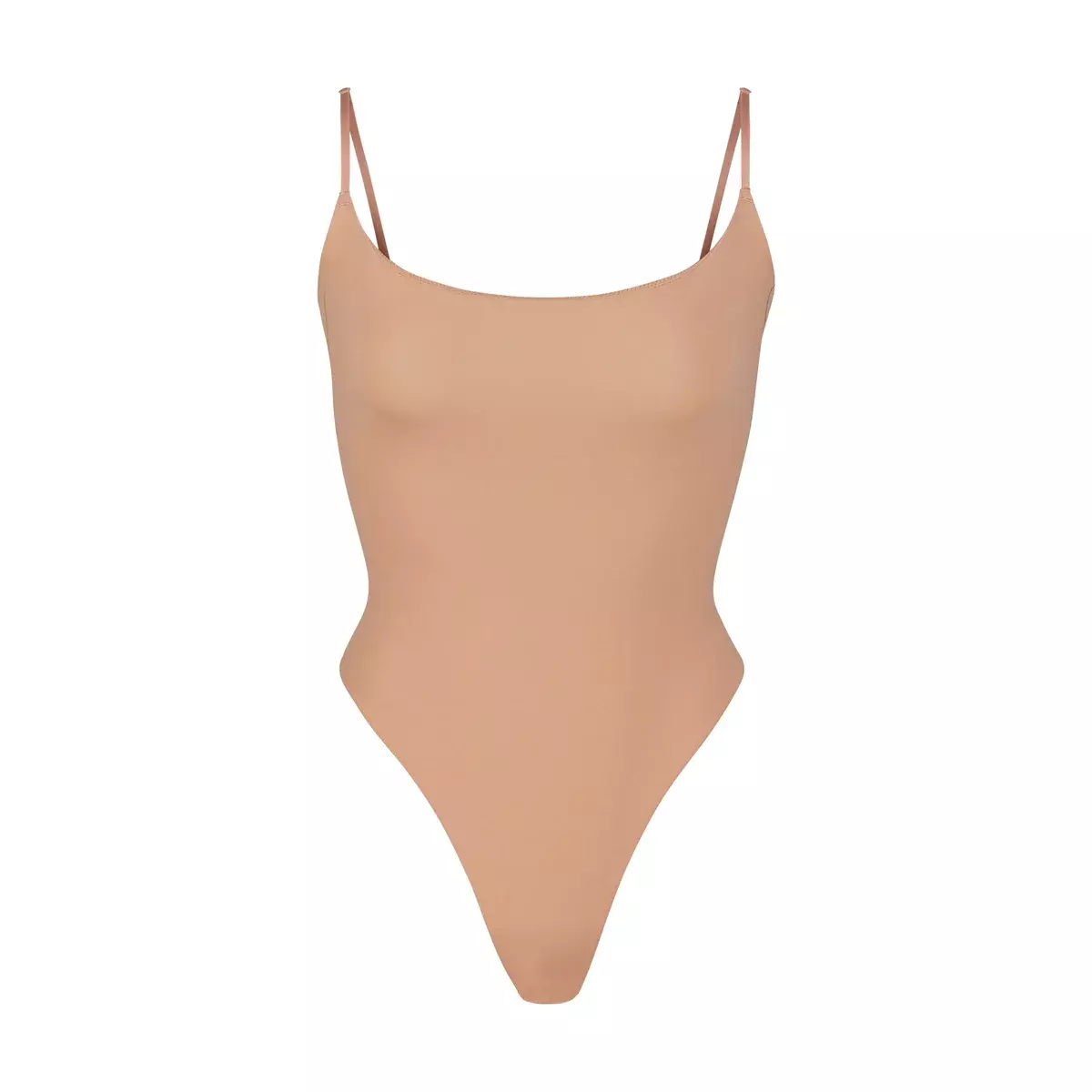 Skims Fits Everybody Cami Bodysuit In Ochre