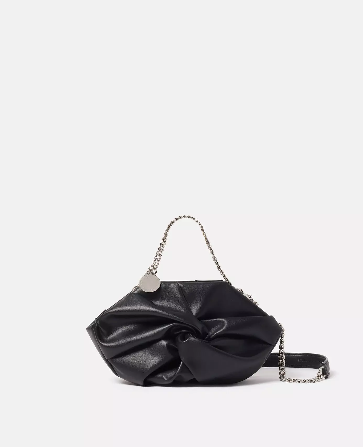 Stella Mccartney Falabella Twist Front Shoulder Bag In White