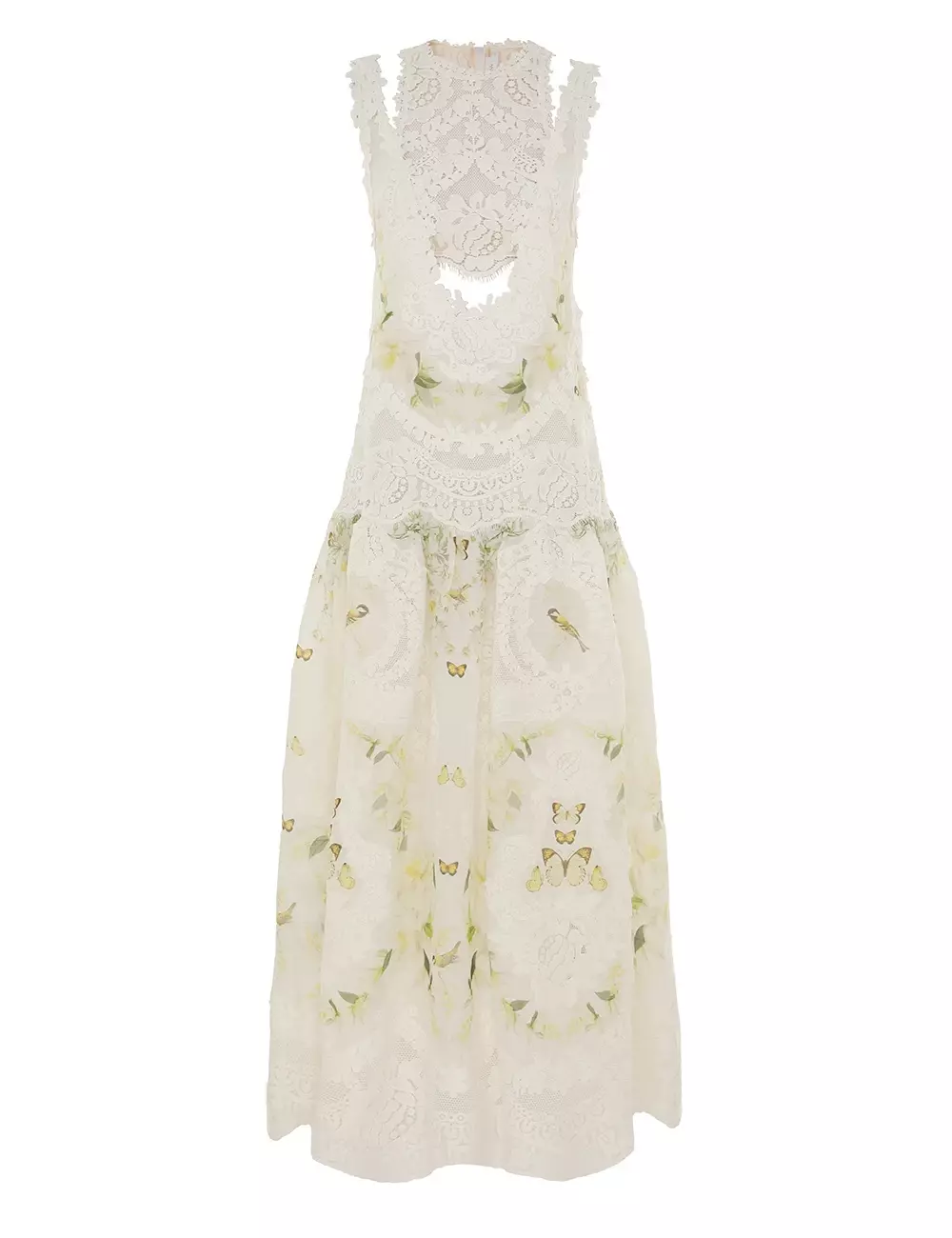 Zimmermann harmony lace patch gown