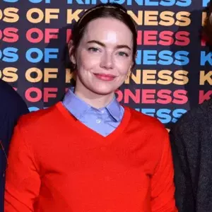 Emma Stone S Stylish Appearance At The Kinds Of Kindness Screening In London