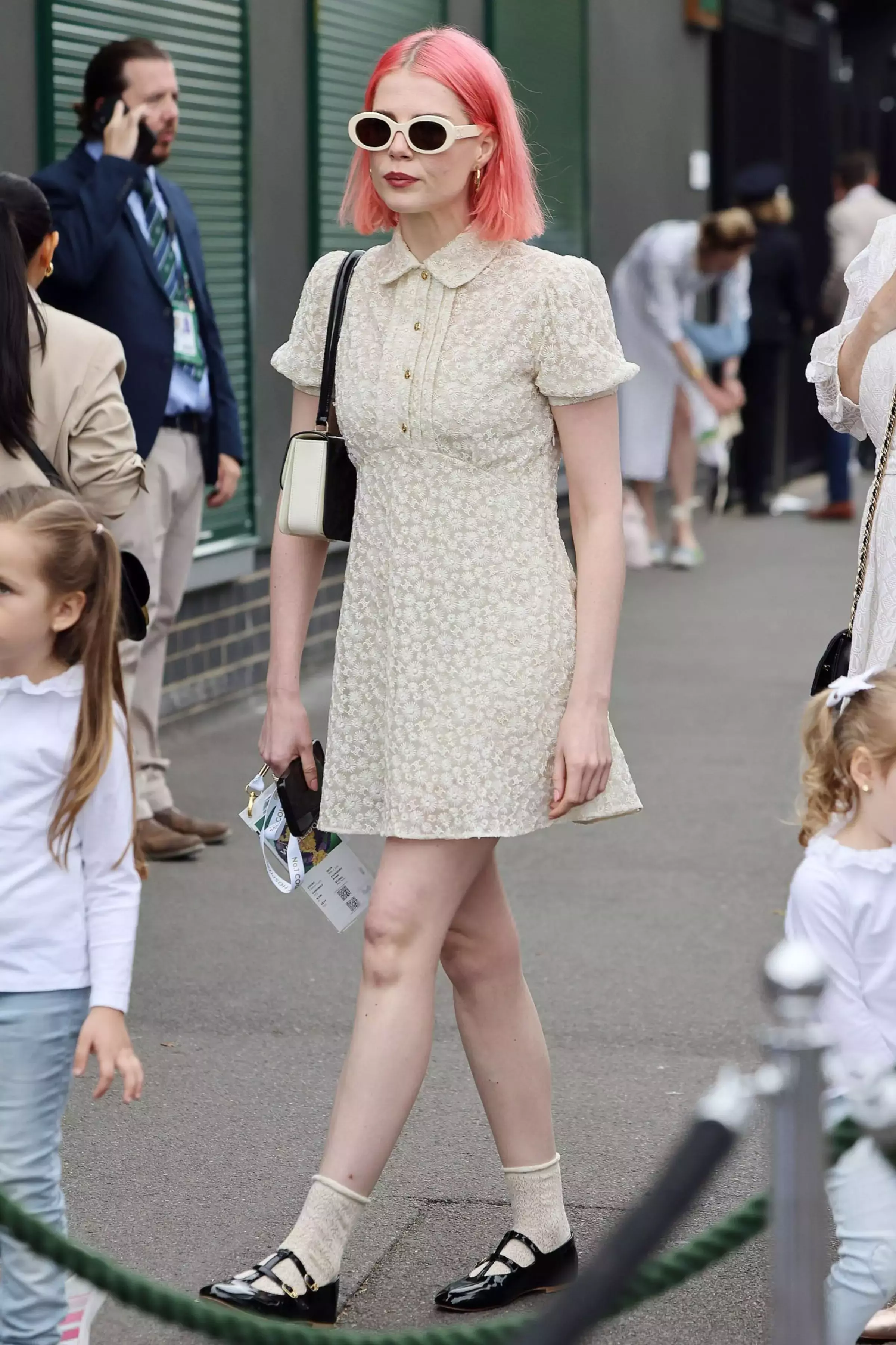 Lucy Boyntons Vintage Charm At Wimbledon