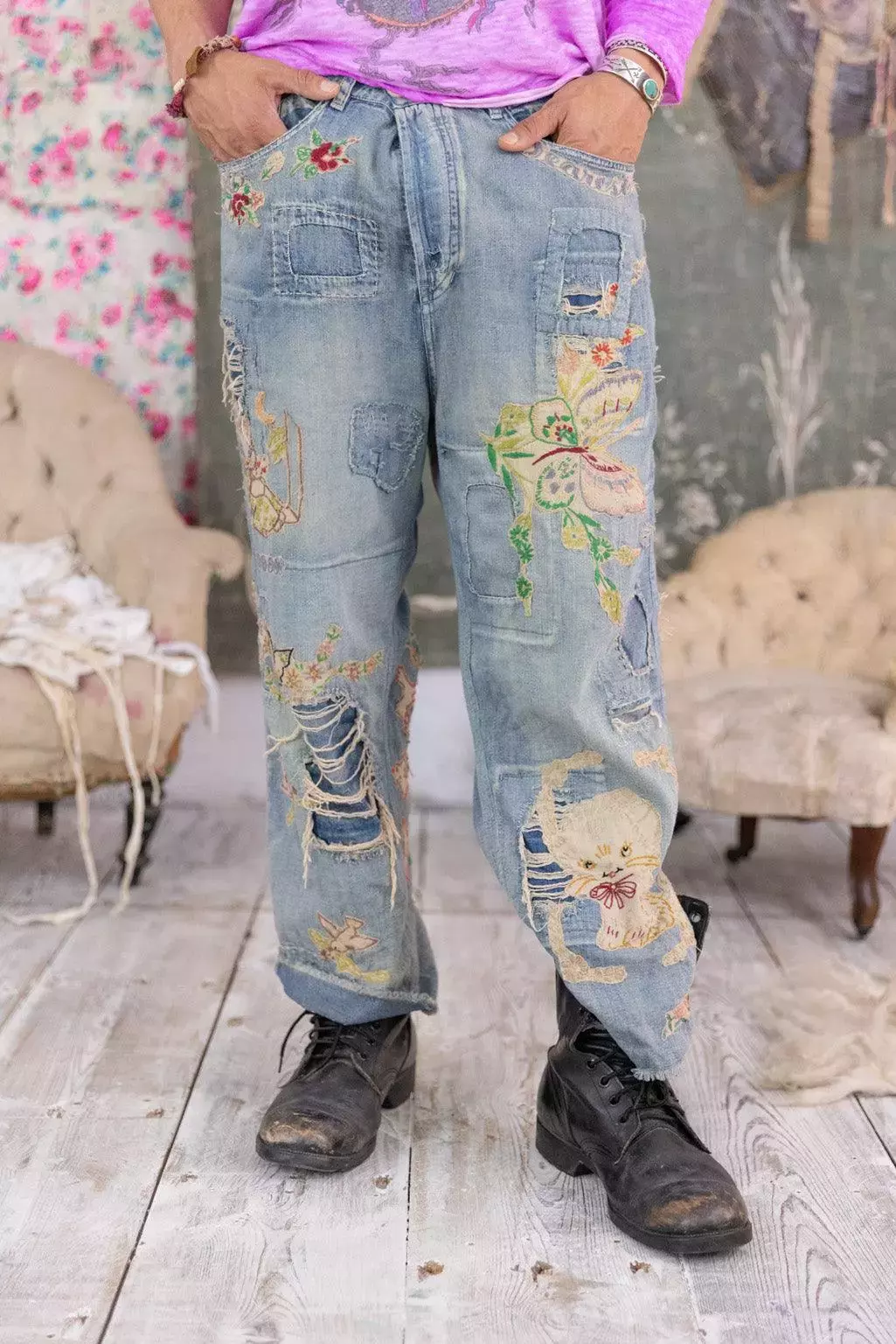 Magnolia Pearl Lil Friends Miners Jeans