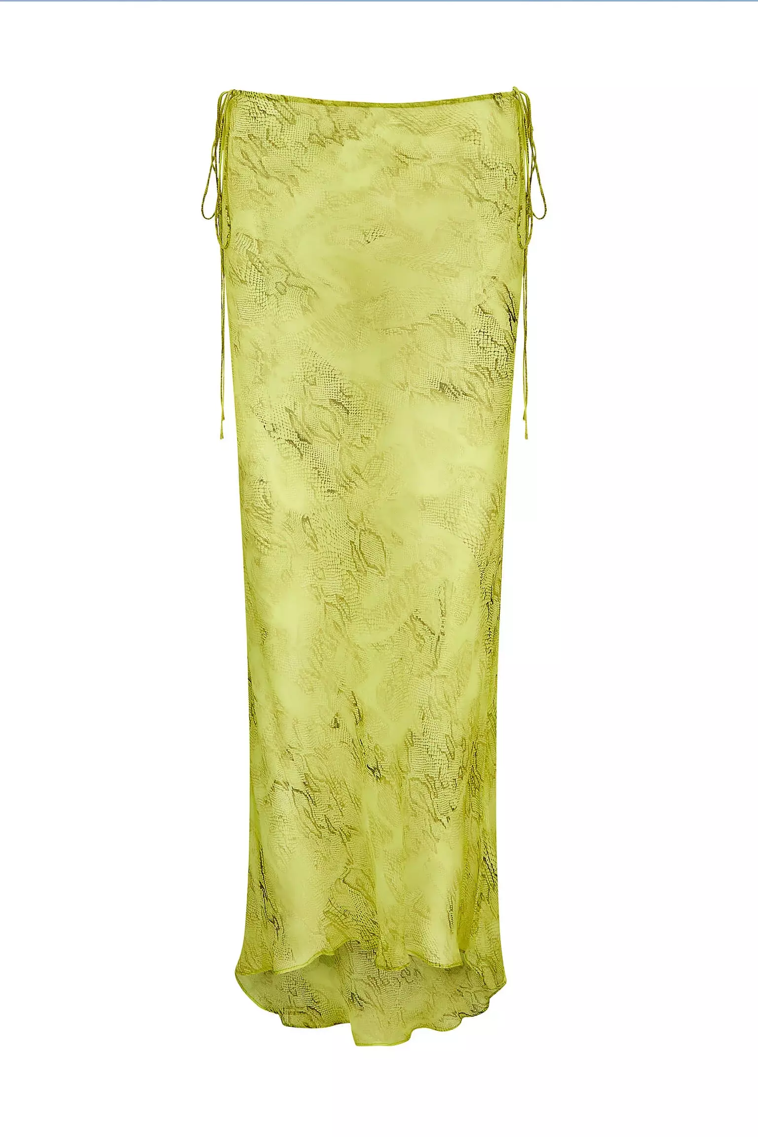 Rat Boa Cobra Skirt In Lime