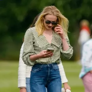 Sophie Turners Effortless Polo Club Chic