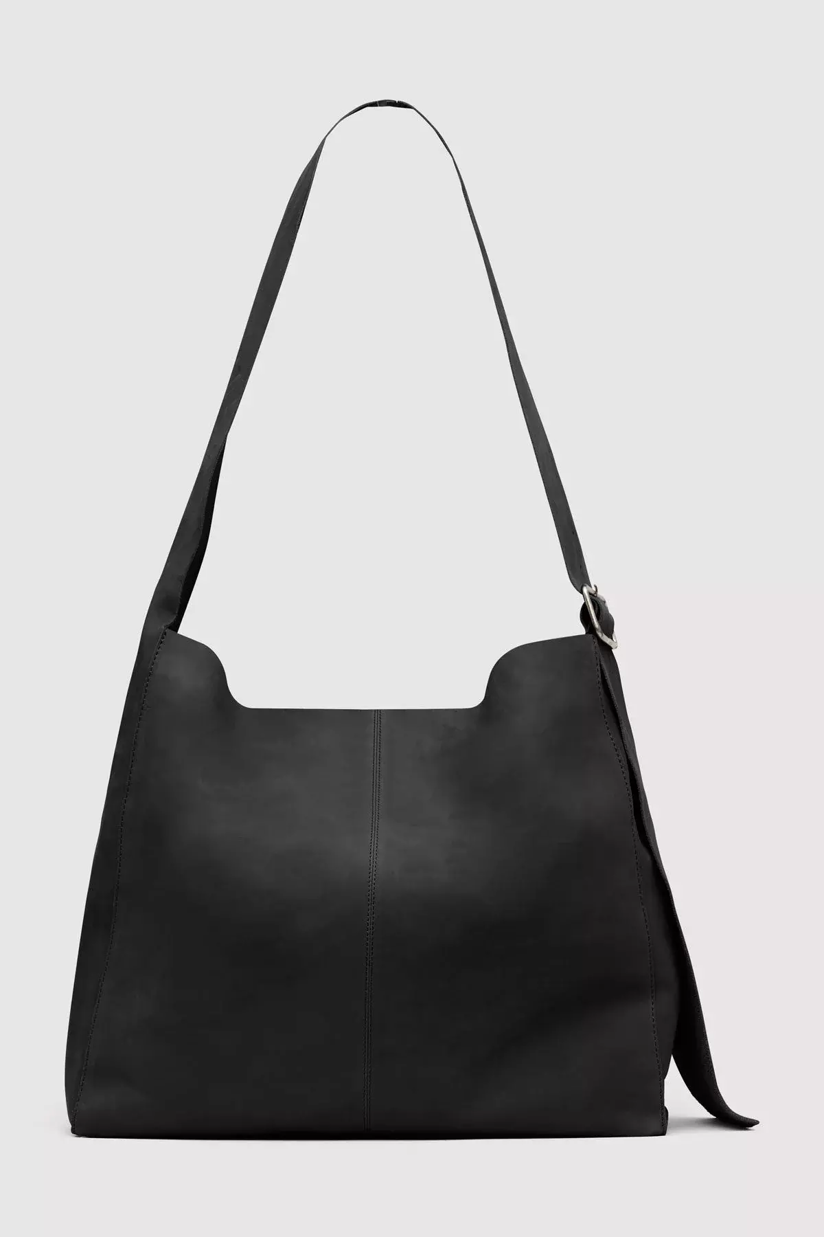 St Agni Oversized Nubuck Satchel